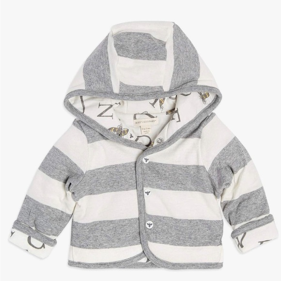 Burt’s bees reversible baby hoodie. New - Picture 1 of 4